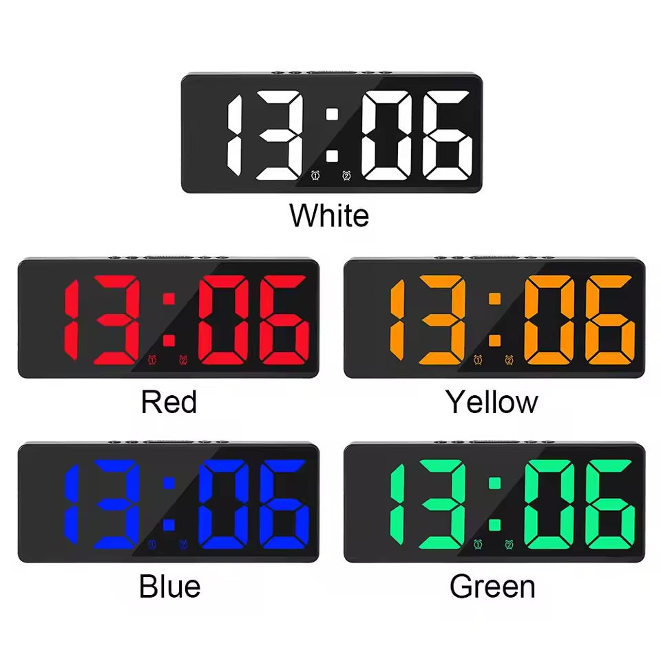 Creative Number Clock Color