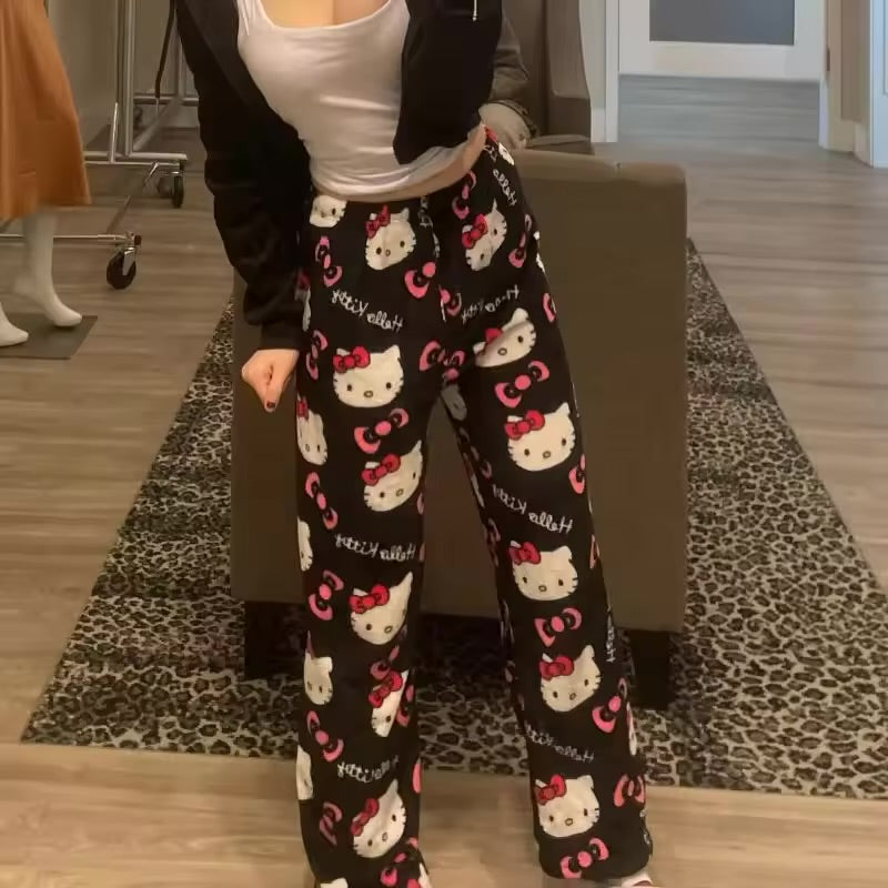 Y2K Hello Kitty Pajamas Pants