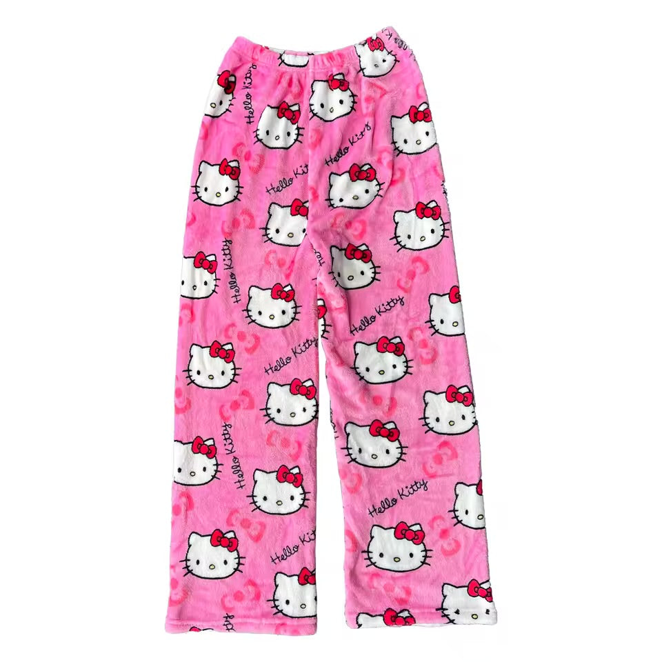 Y2K Hello Kitty Pajamas Pants