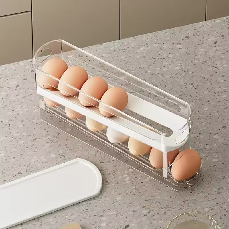 Bilayer Fridge Egg Storage