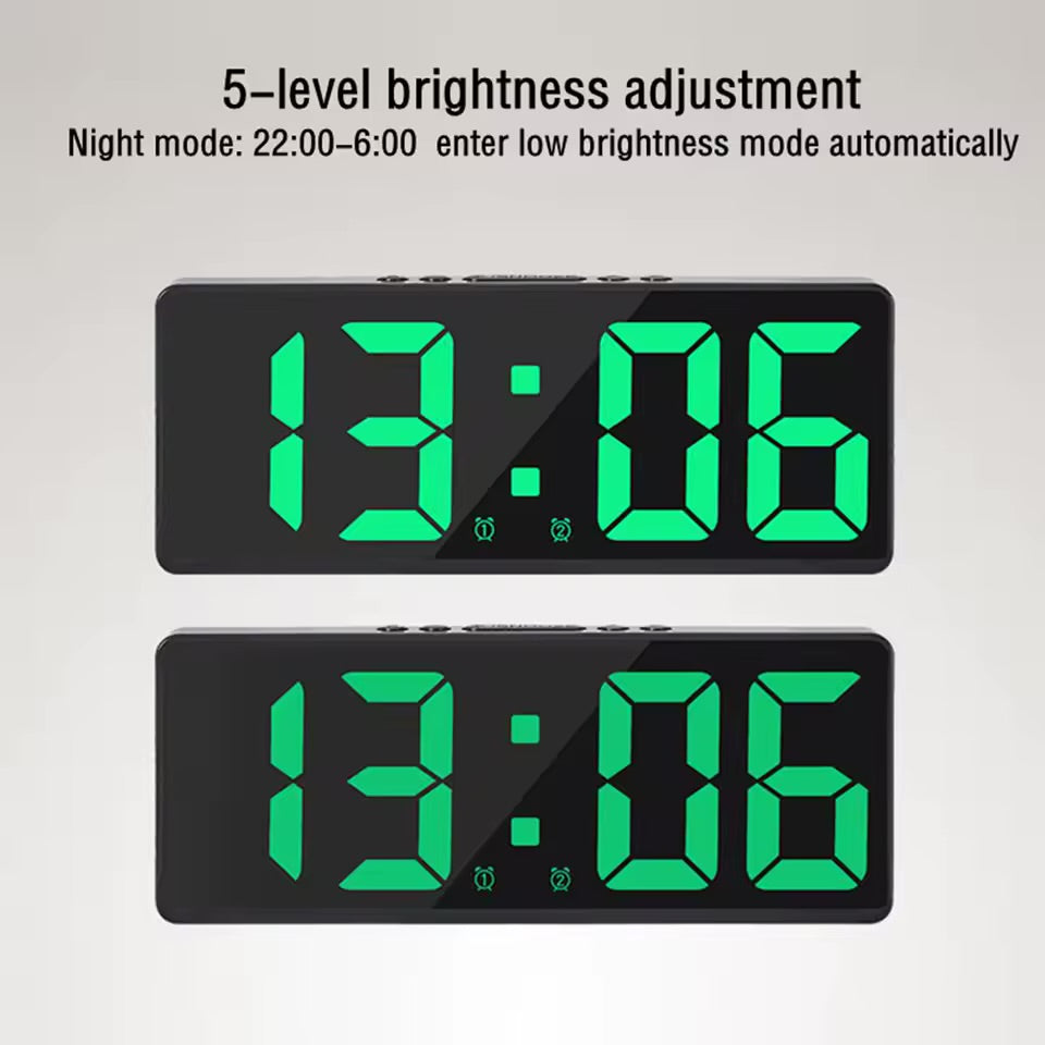 Creative Number Clock Color
