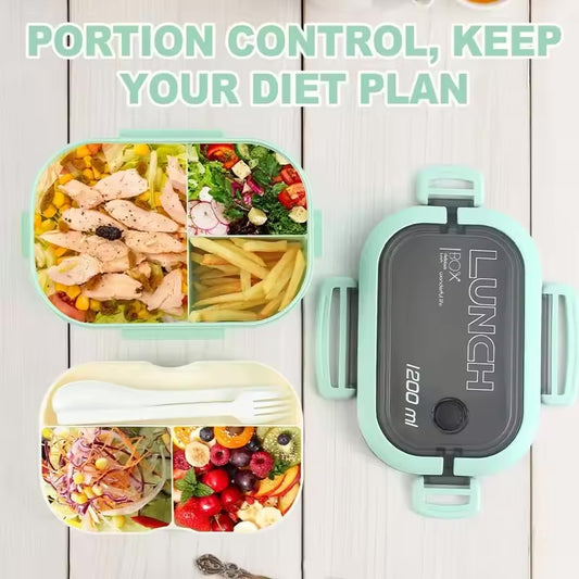 Portable Sealed Lunch Box 2 Layer