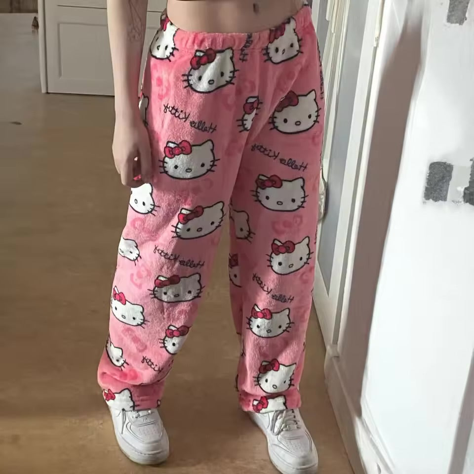 Y2K Hello Kitty Pajamas Pants