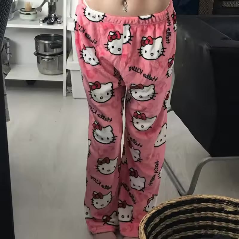 Y2K Hello Kitty Pajamas Pants