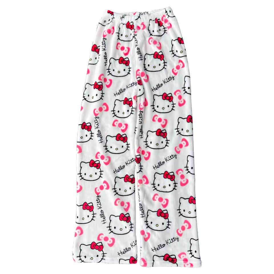 Y2K Hello Kitty Pajamas Pants