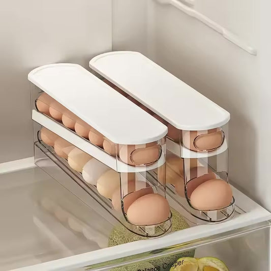 Bilayer Fridge Egg Storage