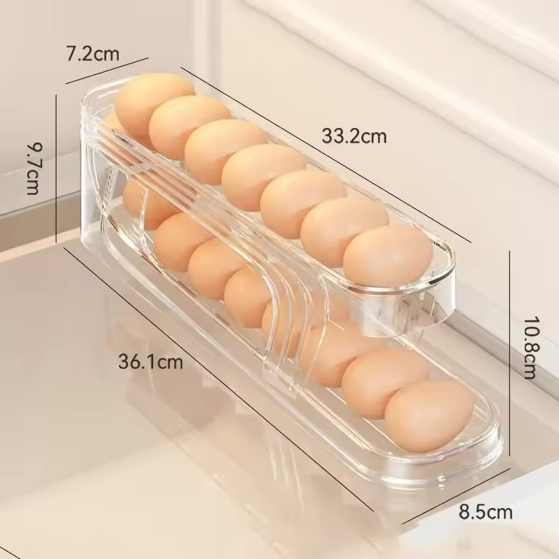 Bilayer Fridge Egg Storage